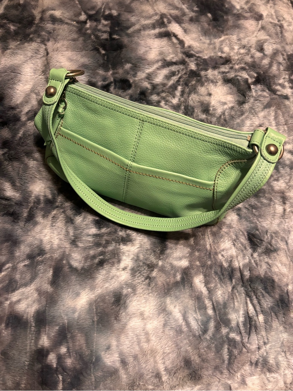 The Sak teal Shoulder Bag